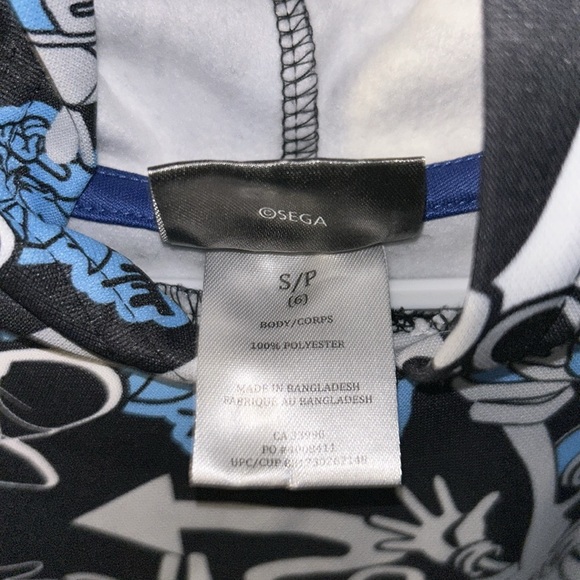 Sonic the Hedgehog Hoody Kids size 6 excellent used condition - Picture 4 of 5